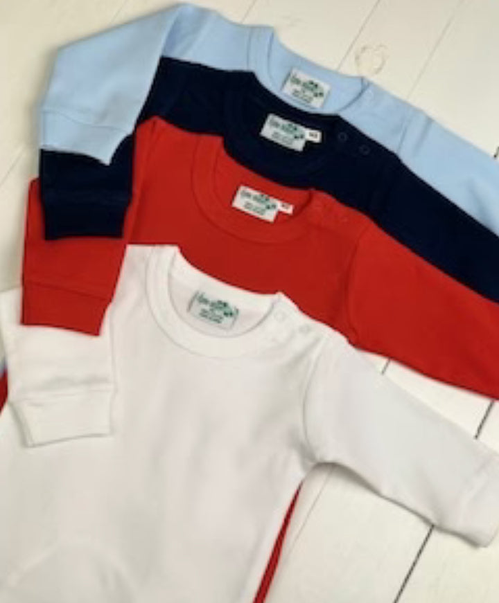 Boys Long Sleeve Romper
