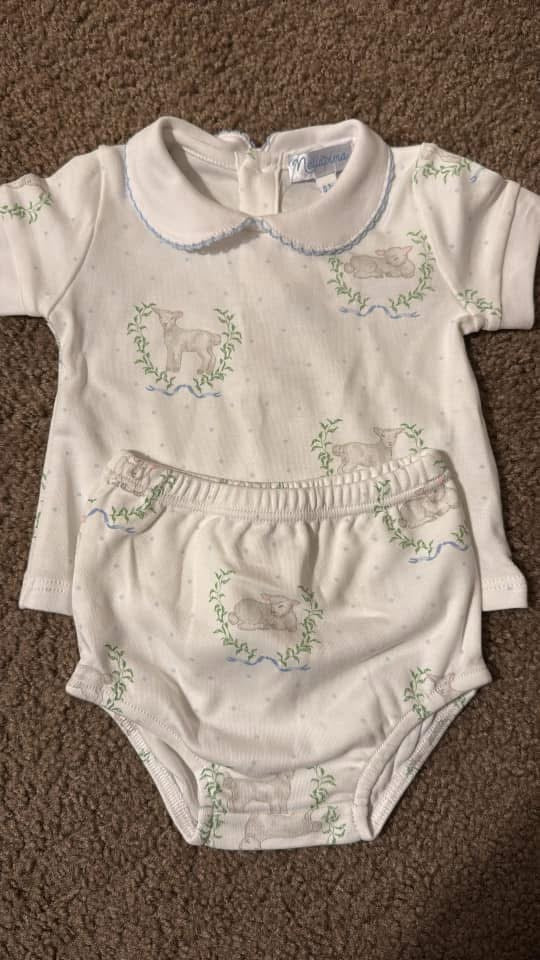 Nellapima 0-3M Lamb Set