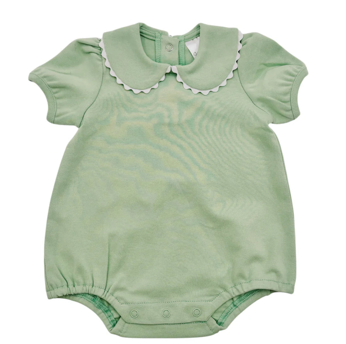 Girls Scalloped Collared Bubble