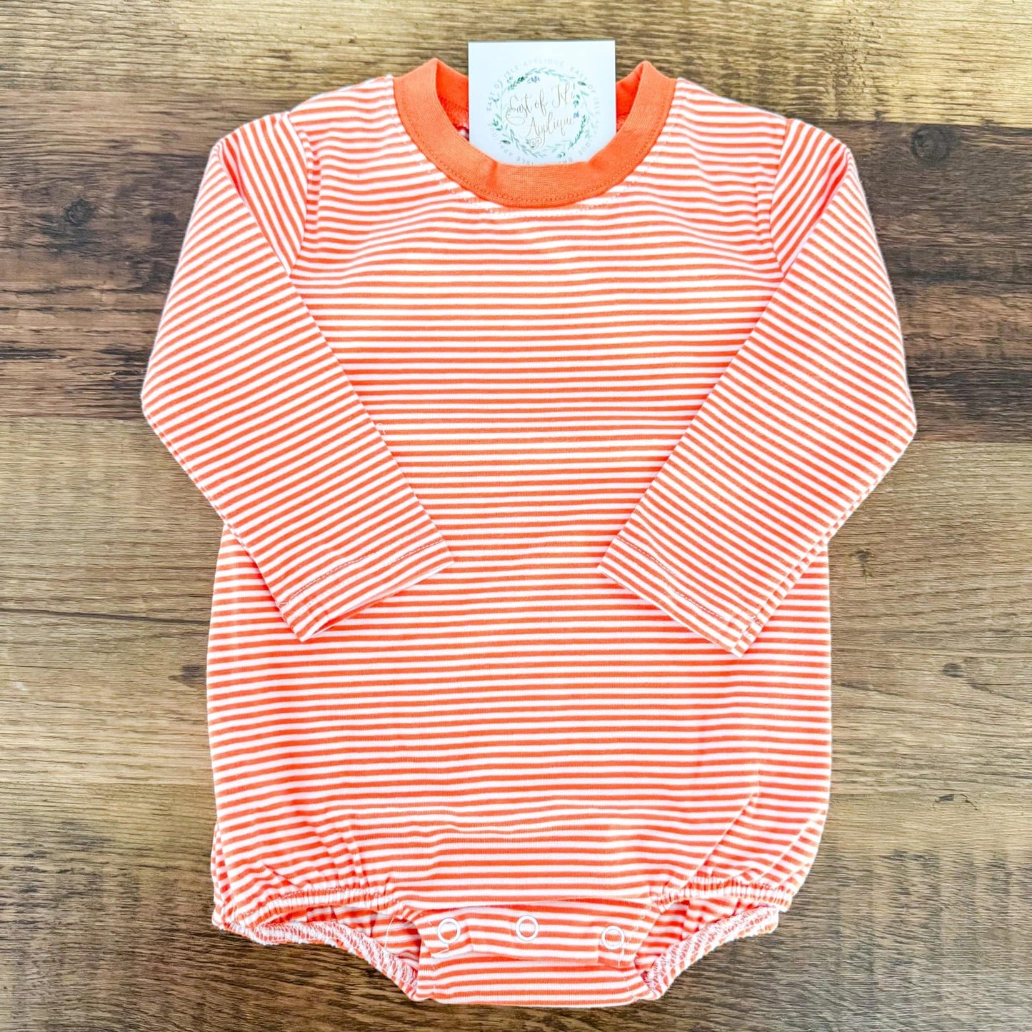 Unisex Stripe Long Sleeve Bubbles