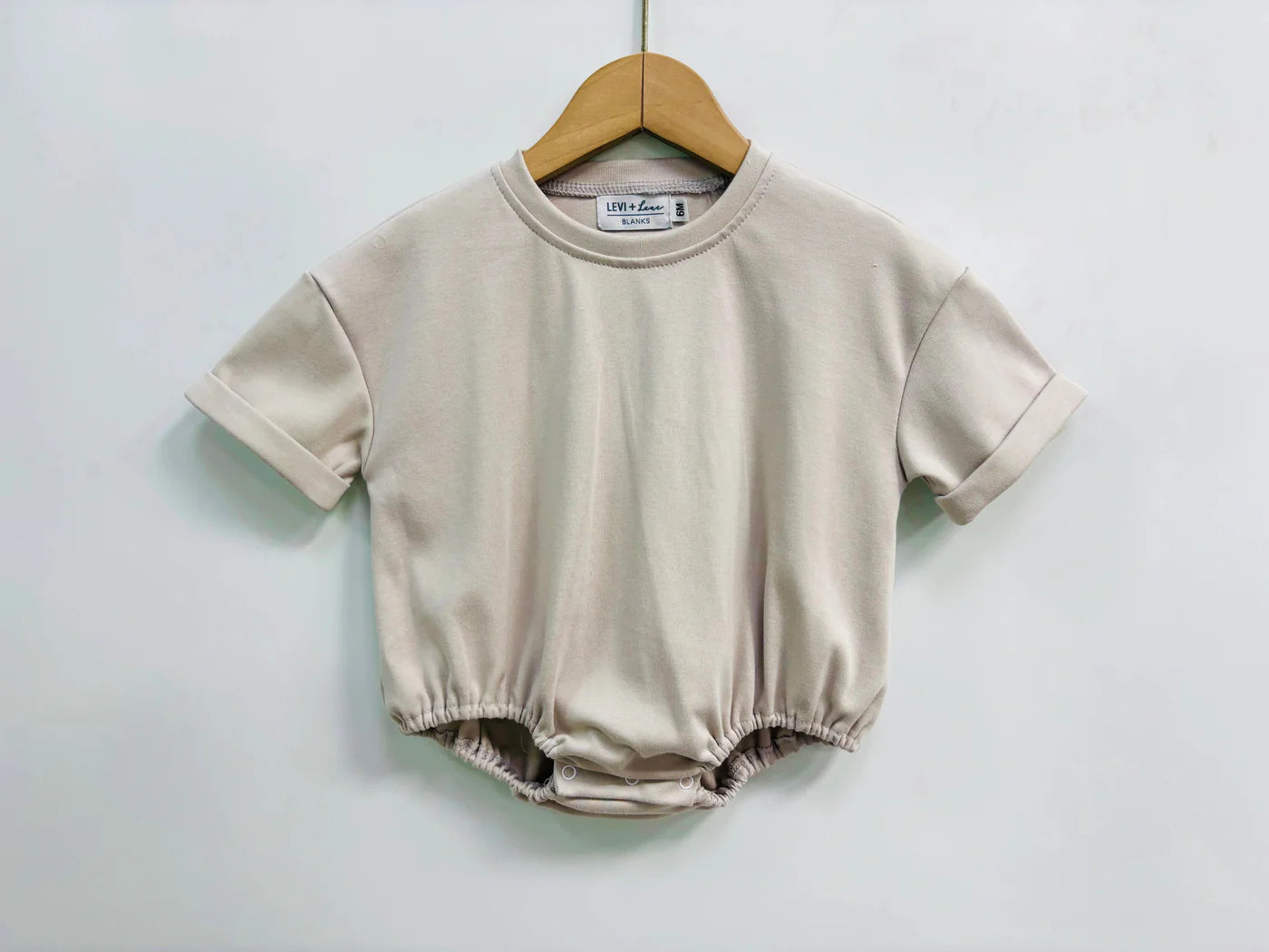 Solid Short Sleeve T-Shirt Bubbles (Oversized Baggy Look)