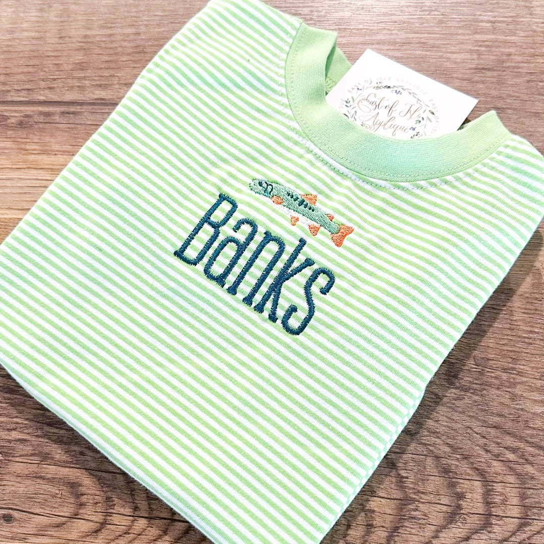 Unisex Stripe Long Sleeve Bubbles