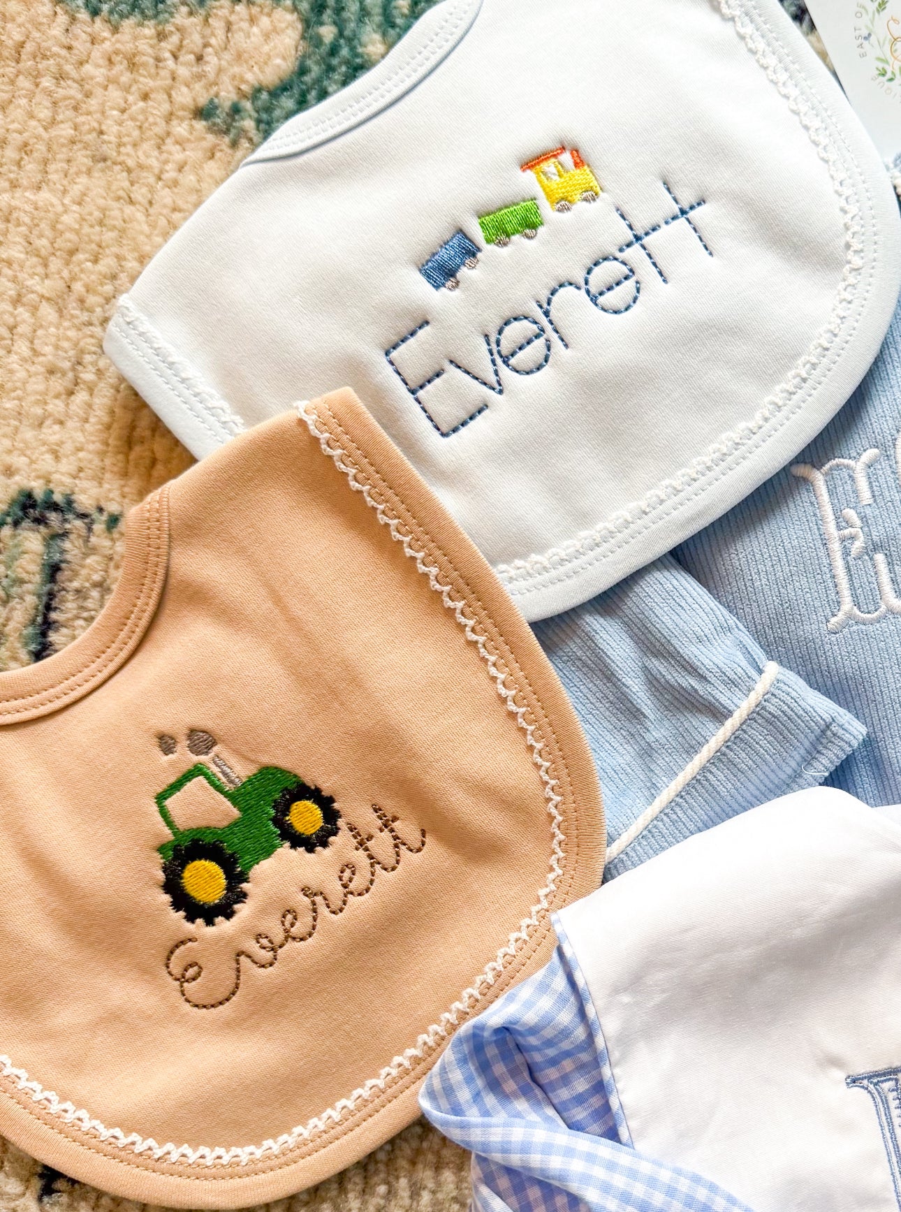 Solid Hem Bibs
