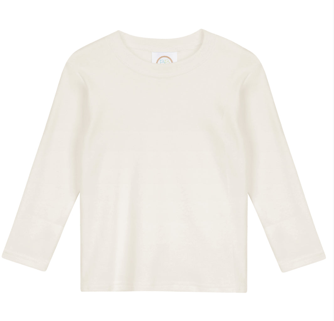 Boys Solid Long Sleeve Tees (Cool Colors)
