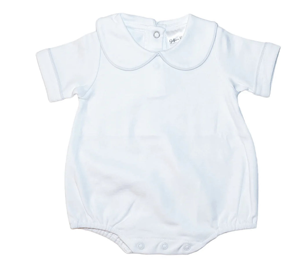 Boys Collared Bubble with Piping