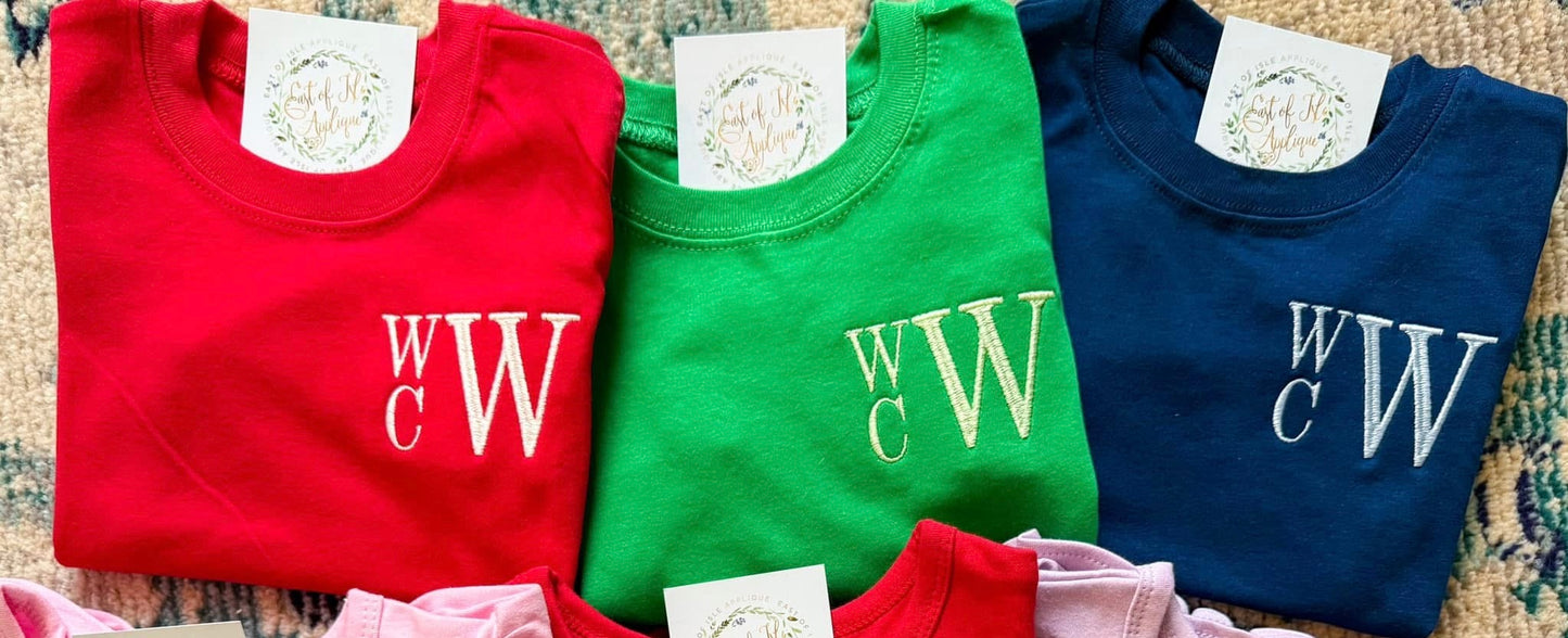 Boy's Solid Short Sleeve Tees (Dark Colors)