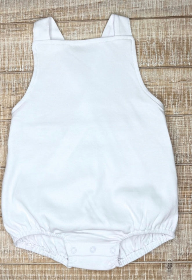 White Unisex Sunsuit
