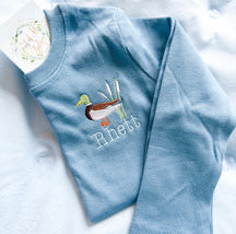 Boys Solid Long Sleeve Tees (Cool Colors)
