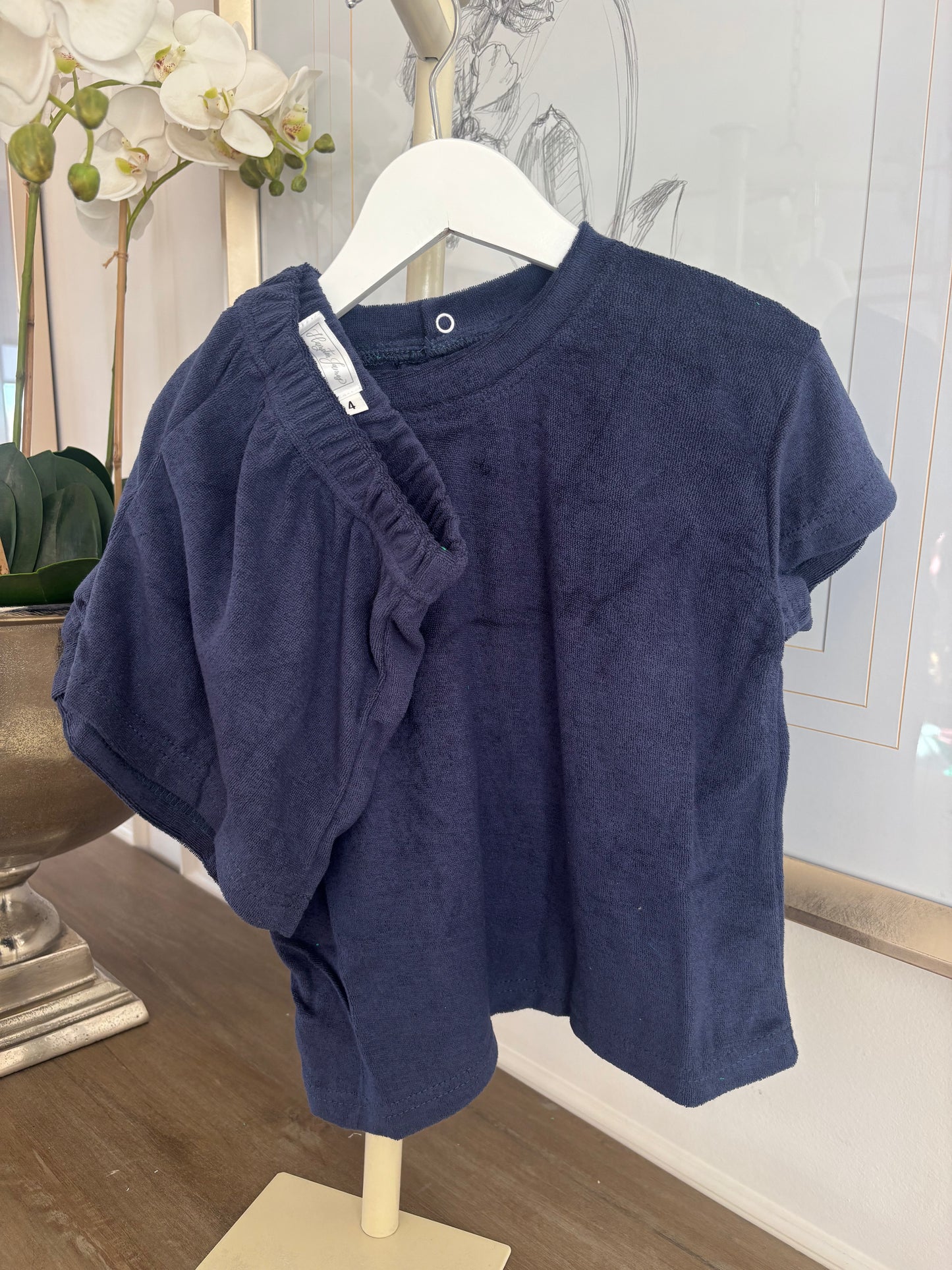 Hampton James Short Sleeve Terry Short Set