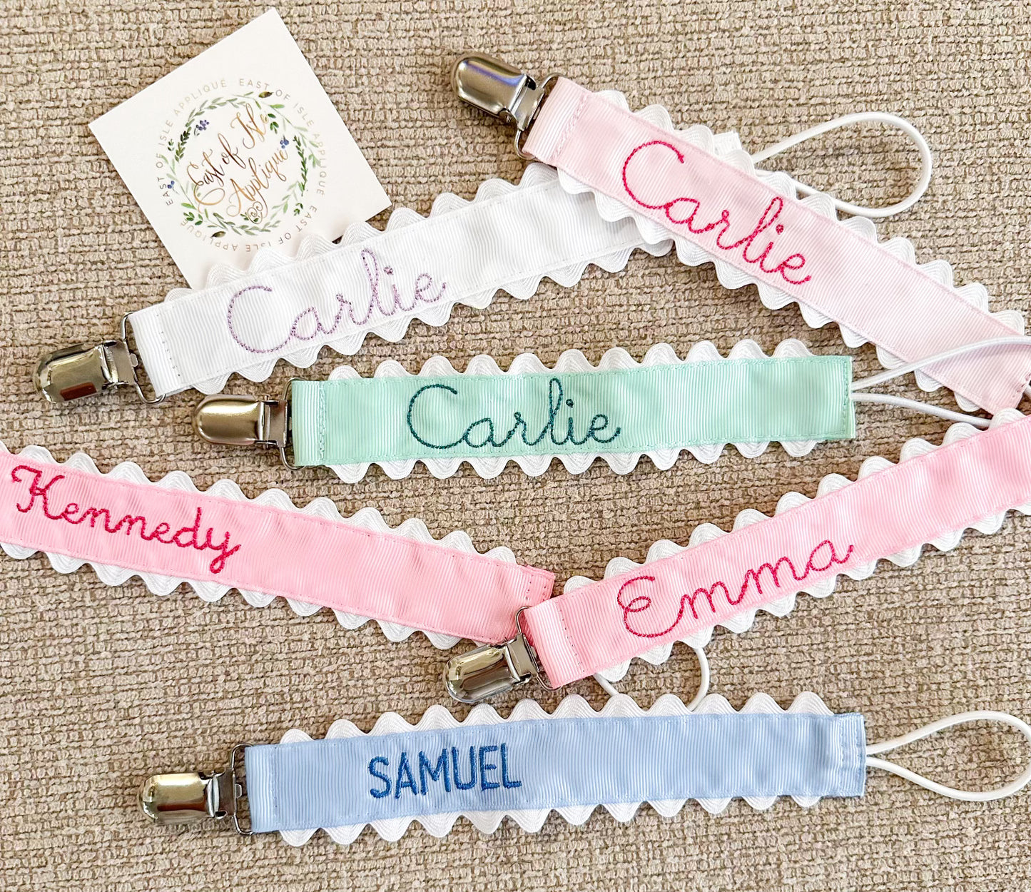 Solid Paci Clips