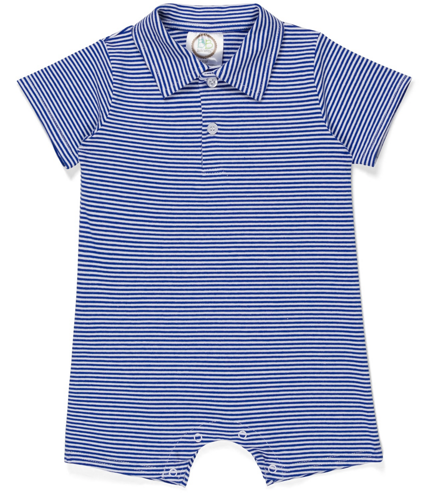 Striped Polo Romper
