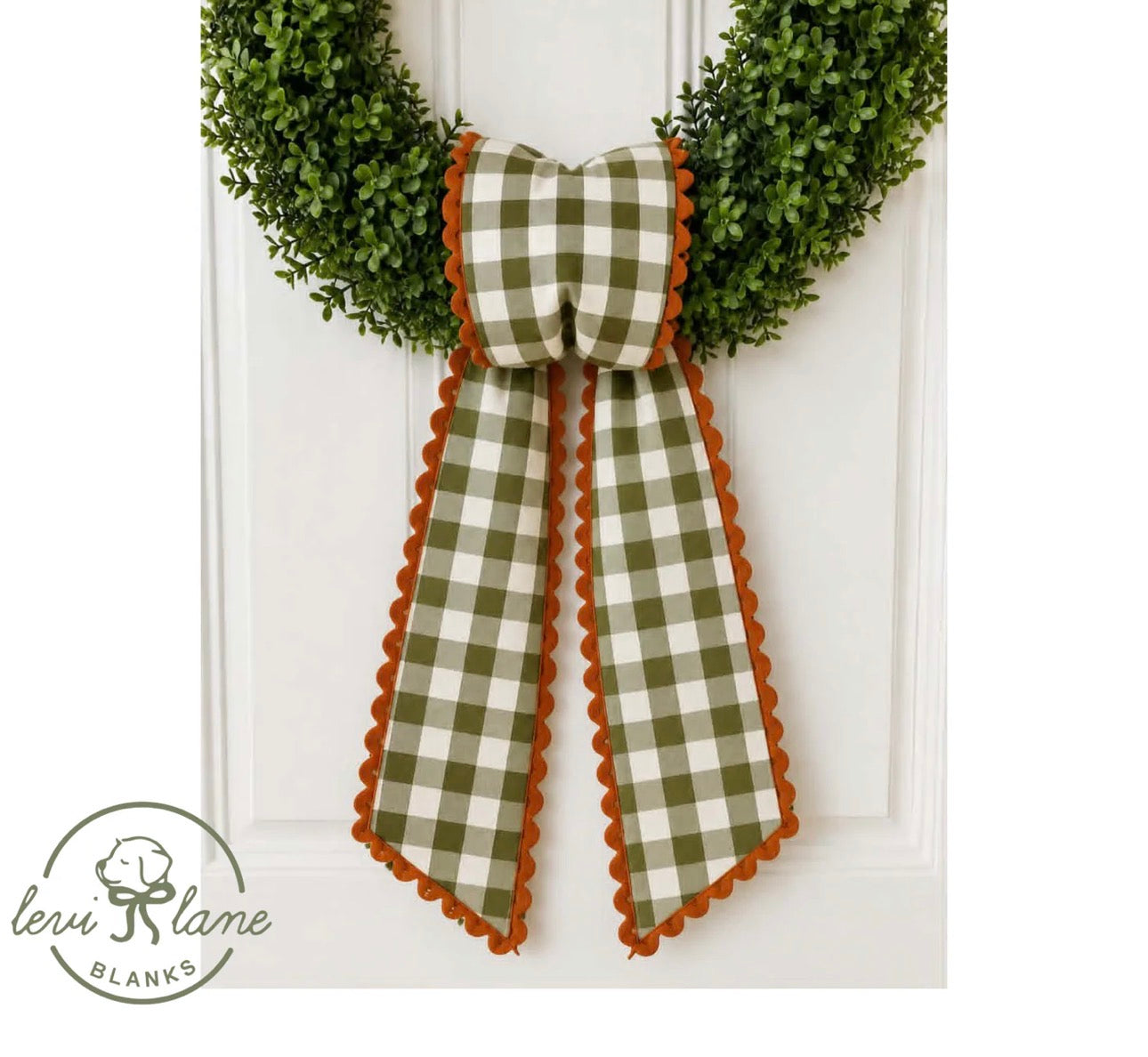 PREORDER FALL AND HALLOWEEN Ric Rac Wreath Sashes