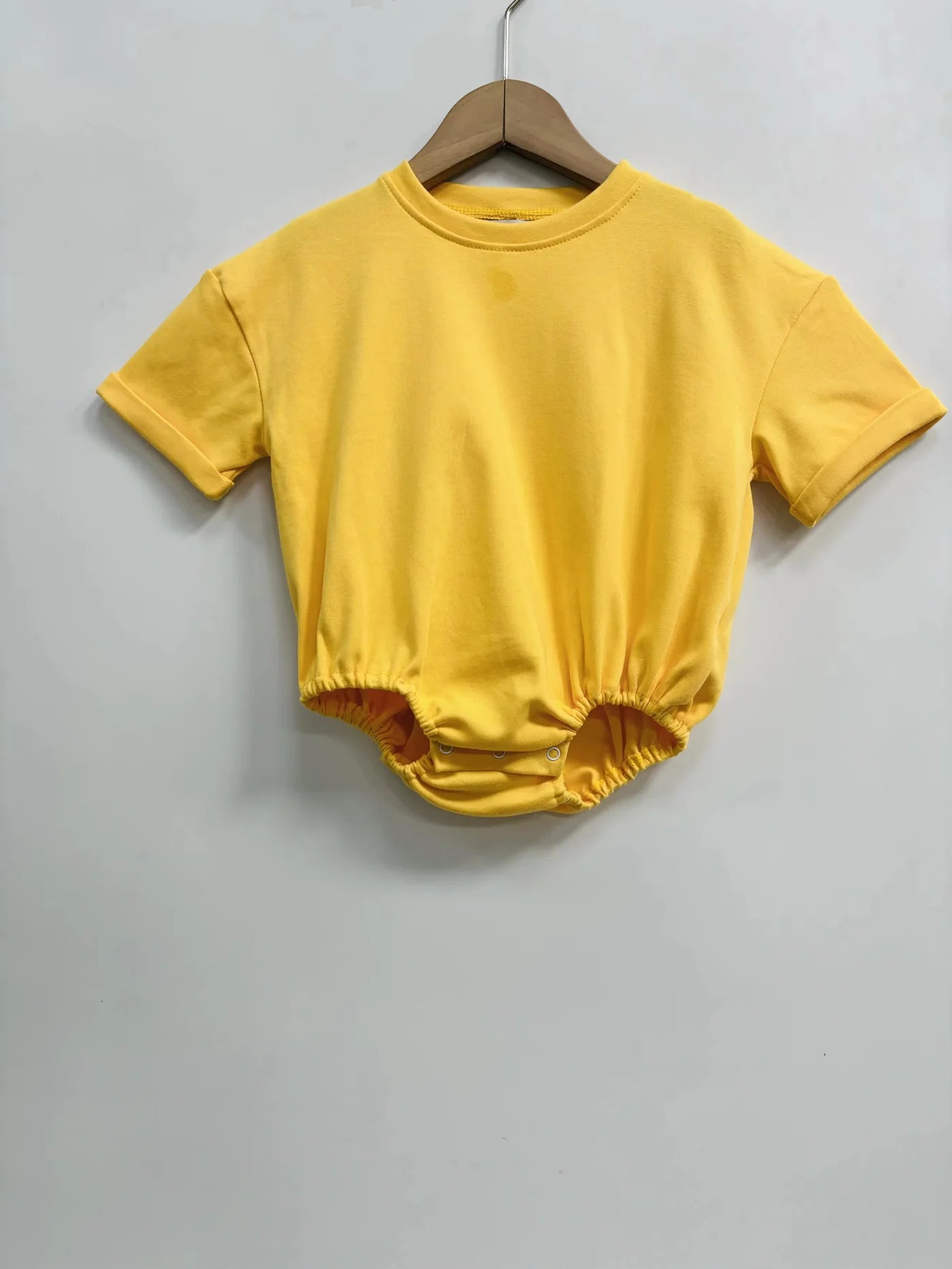 Solid Short Sleeve T-Shirt Bubbles (Oversized Baggy Look)