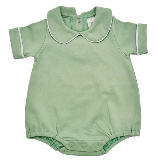 Boys Collared Bubble with Piping