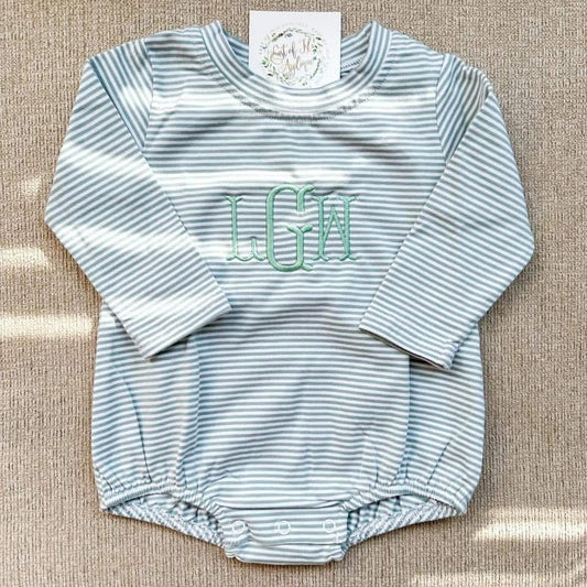 Stripe Long Sleeve Bubble