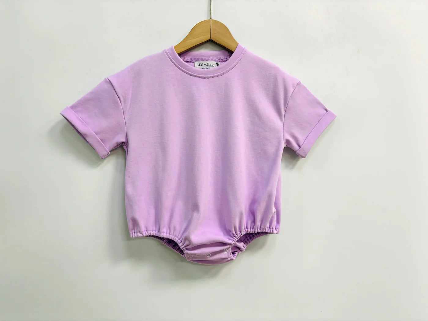 Solid Short Sleeve T-Shirt Bubbles (Oversized Baggy Look)
