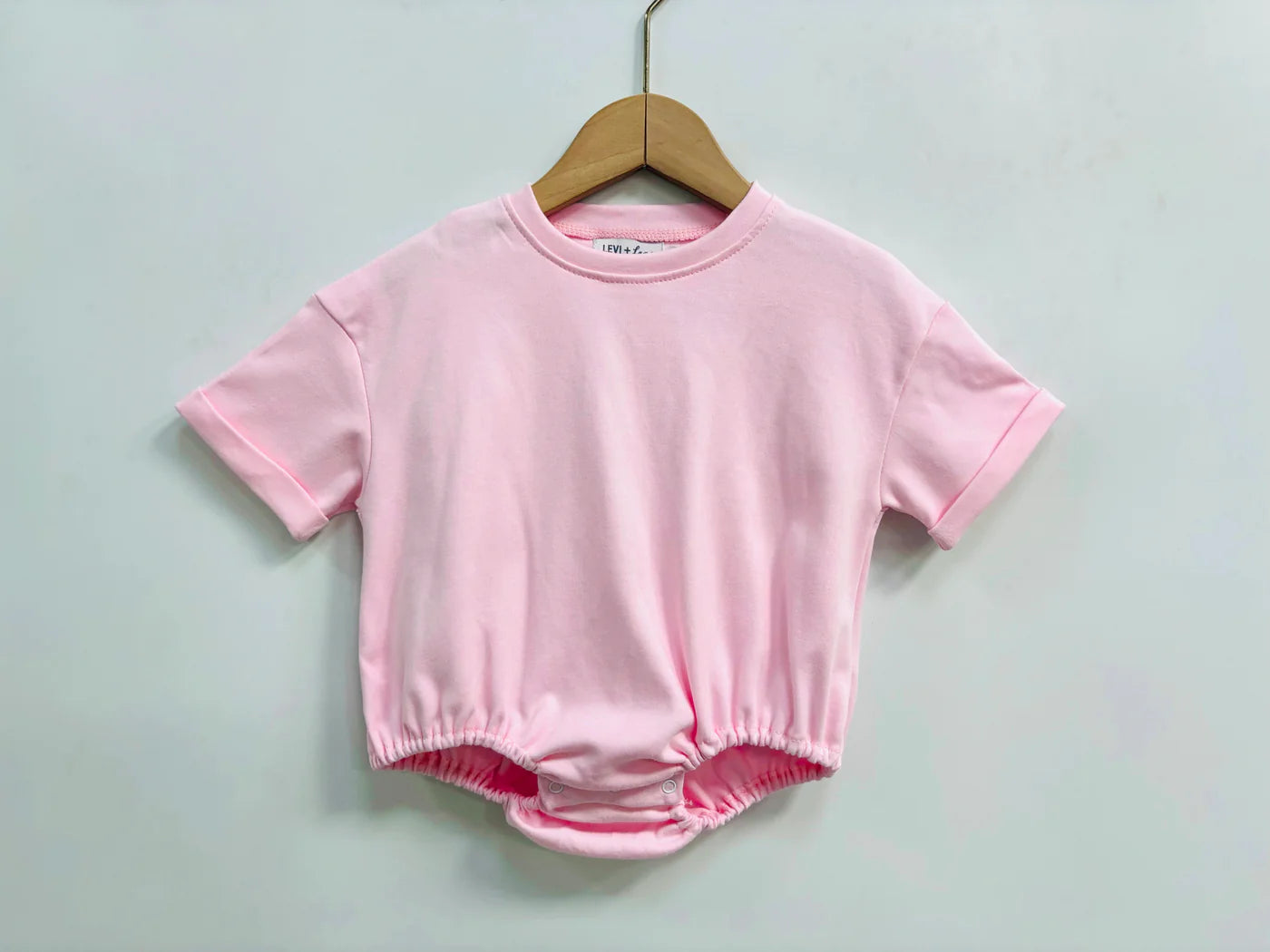 Solid Short Sleeve T-Shirt Bubbles (Oversized Baggy Look)