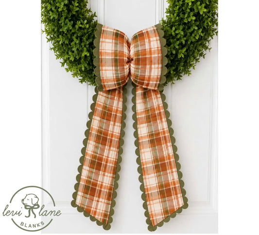 PREORDER FALL AND HALLOWEEN Ric Rac Wreath Sashes