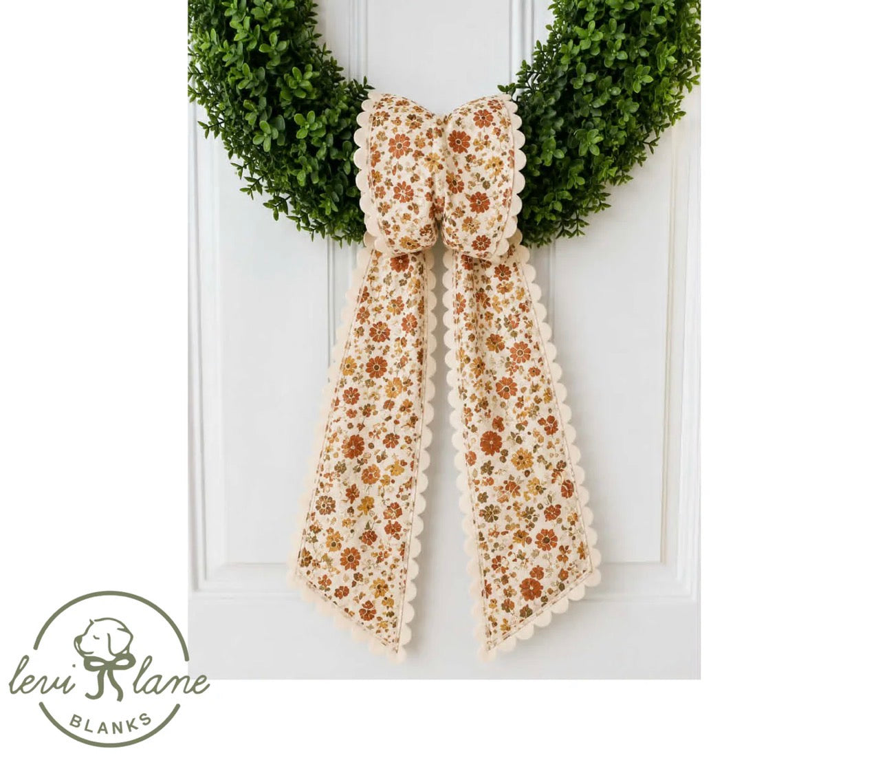 PREORDER FALL AND HALLOWEEN Ric Rac Wreath Sashes