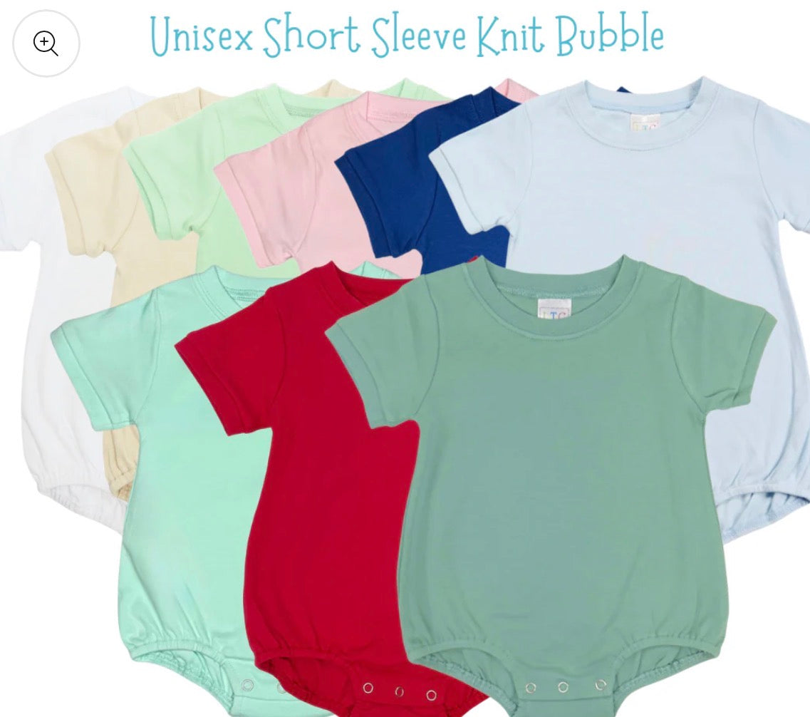 Solid T-Shirt Bubbles (True to Size Short Sleeve)