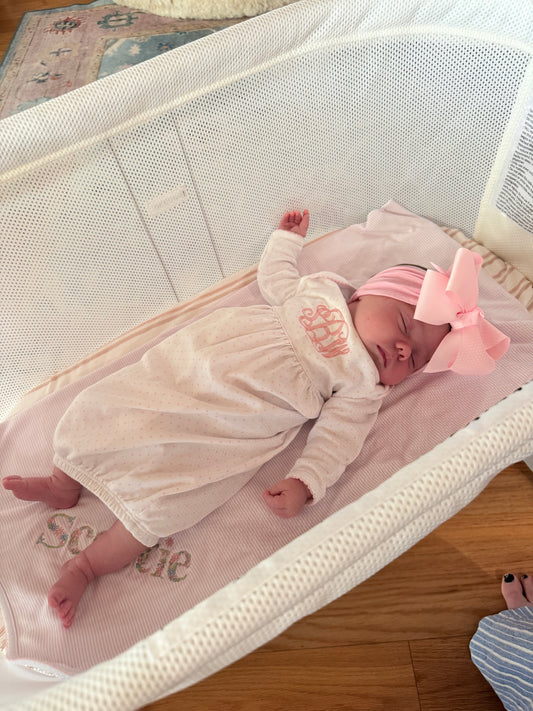 Pima Cotton Baby Gown