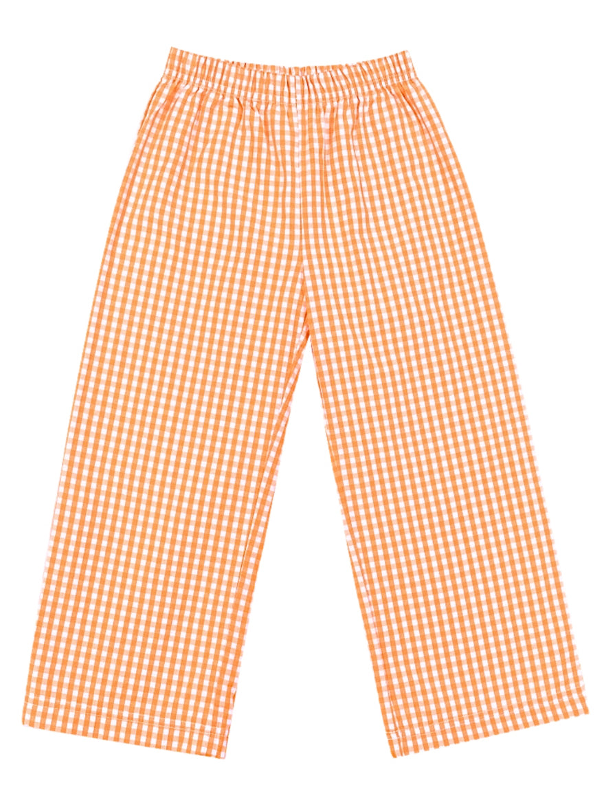 Boys Gingham Pants