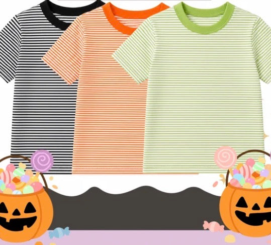 Fall Stripes- Boys Tees