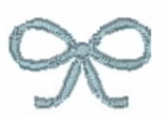 Blue Bow Mini