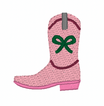 Boot with Bow Mini