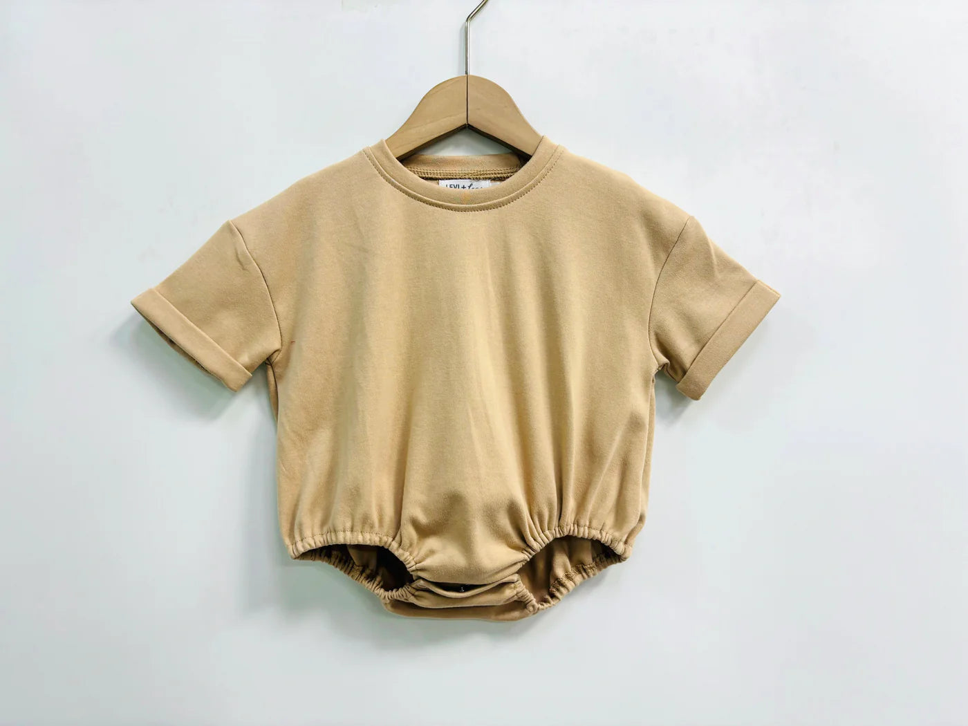 Solid Short Sleeve T-Shirt Bubbles (Oversized Baggy Look)