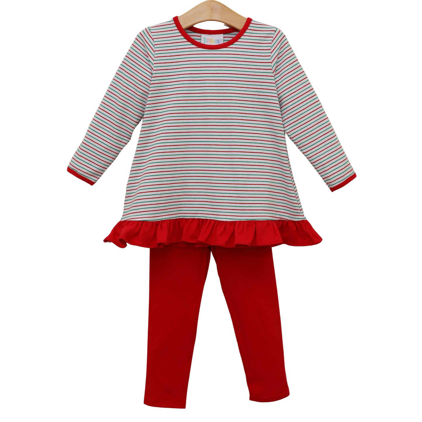 PREORDER Christmas Candy Stripe Ava Pants Set