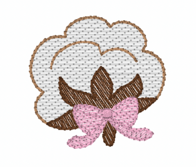 Cotton with Bow Mini