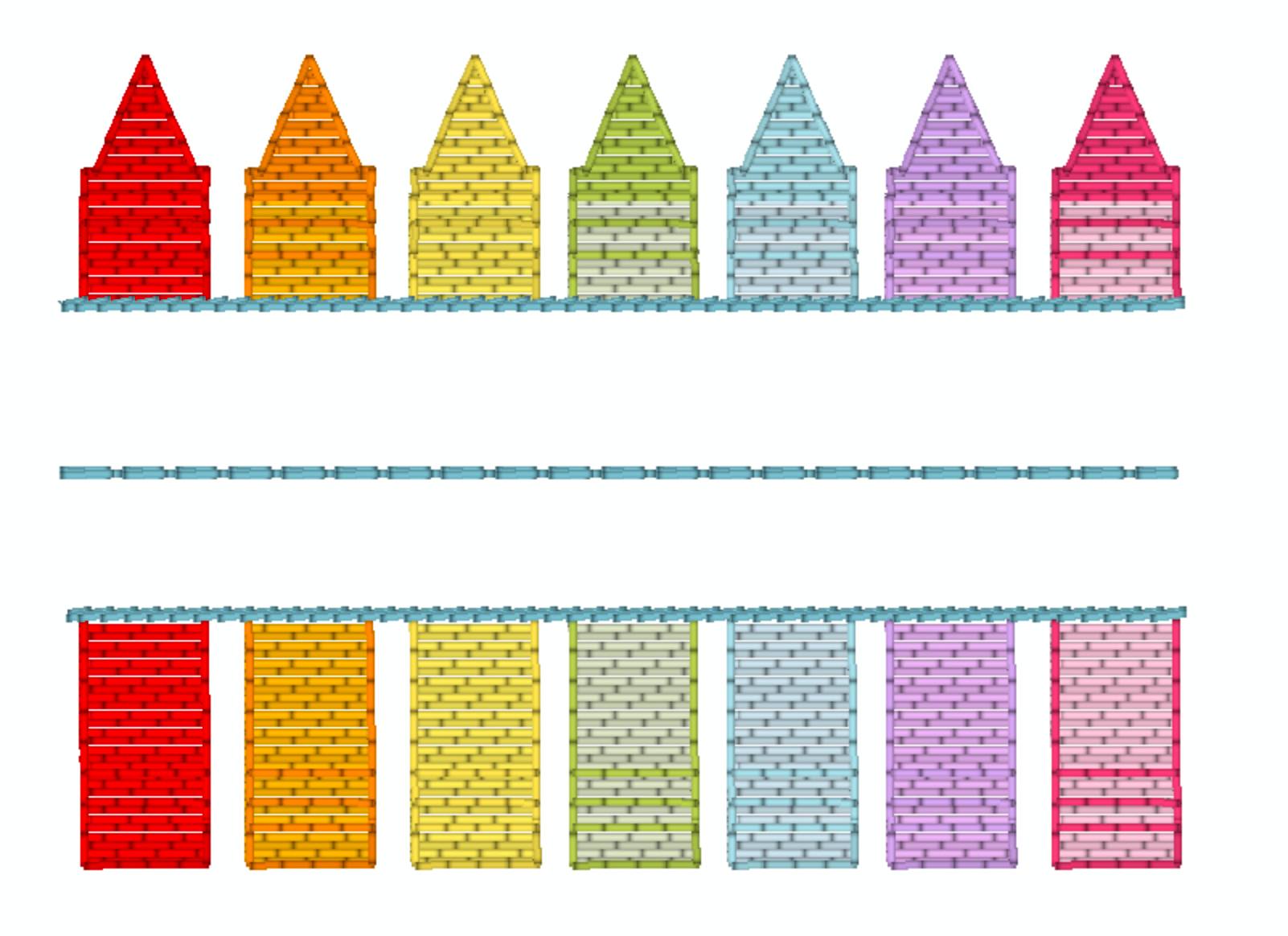 Crayon Name Frame
