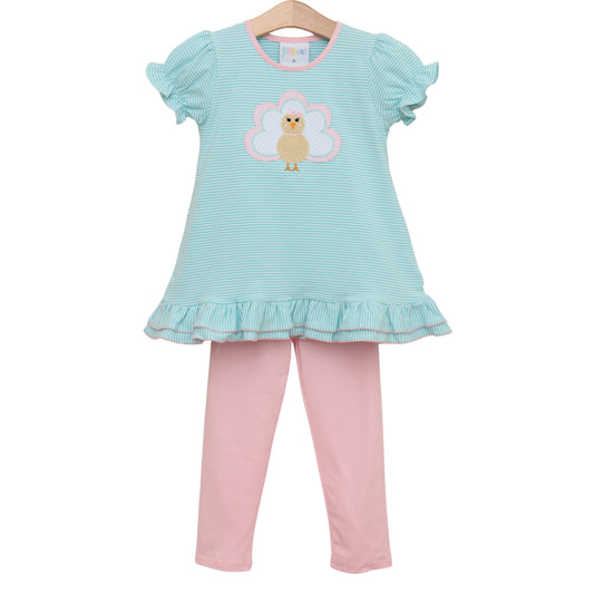 PREORDER Give Thanks Ruffle Pants Set