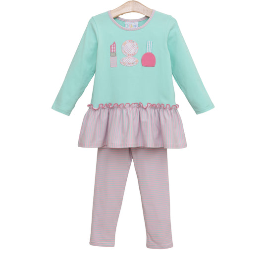 PREORDER Glam Trio Ruffle Pants Set