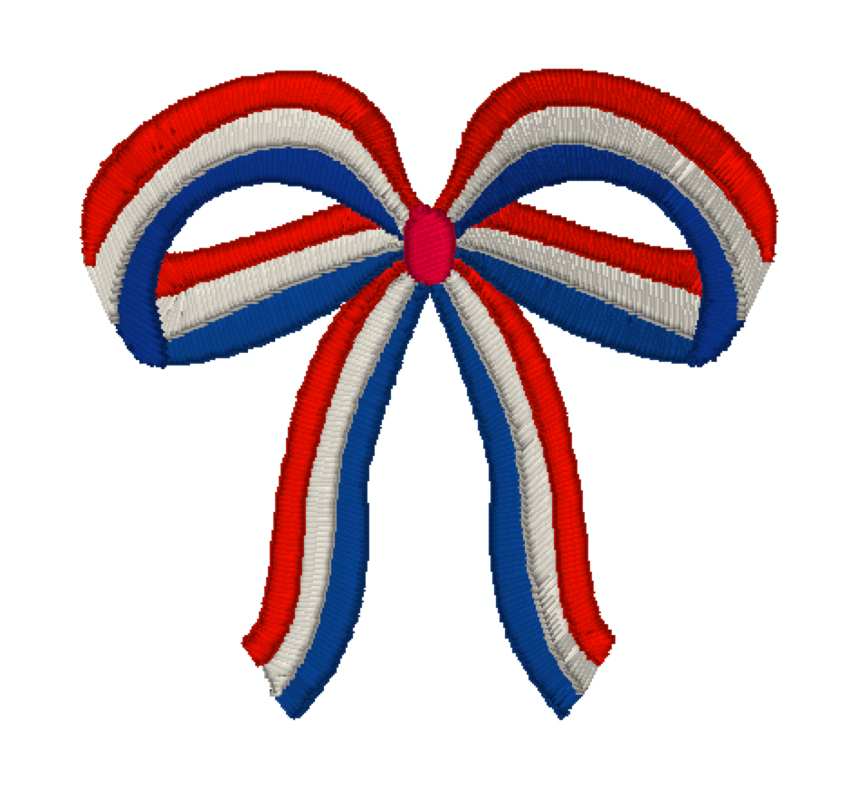 Patriotic Bow Mini