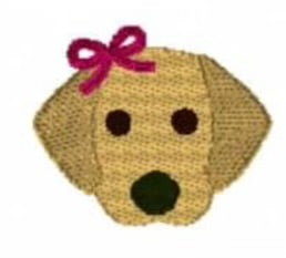 Puppy with Bow Mini