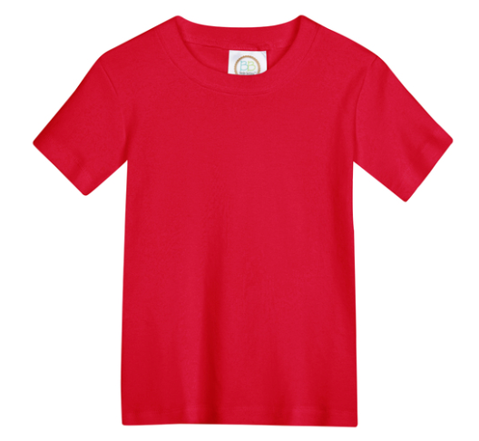 Boy’s Solid Short Sleeve Tees