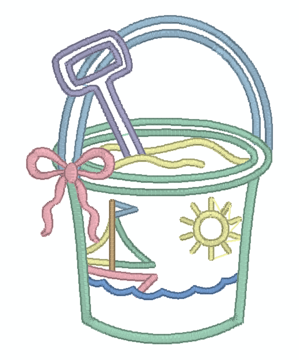 Summer Girl Bucket