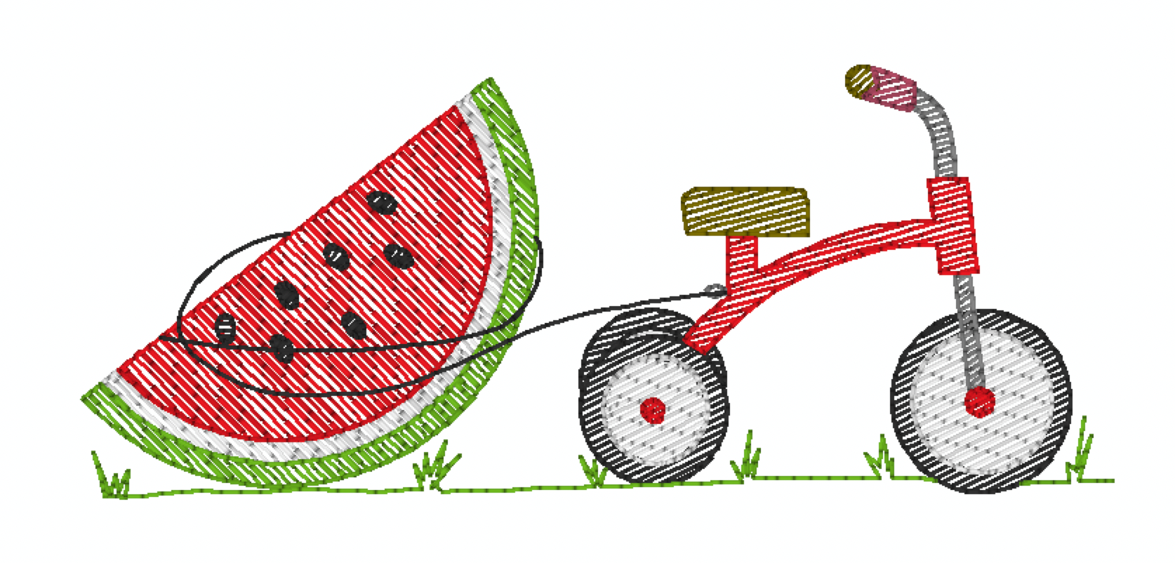 Summer Trike Watermelon