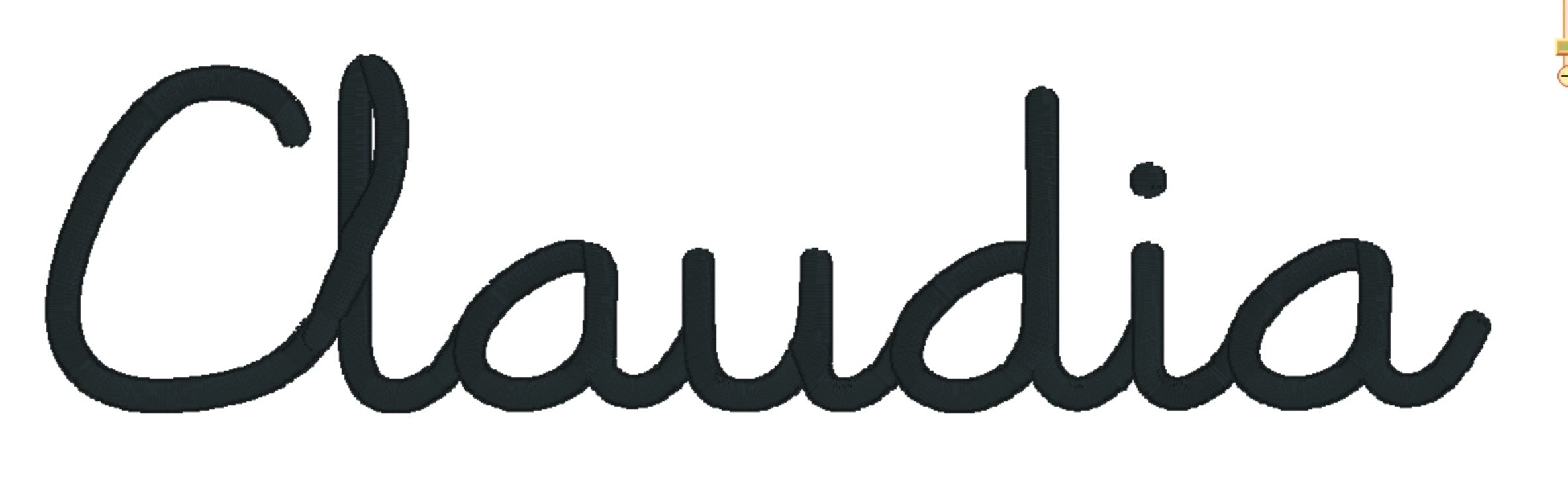 claudia font